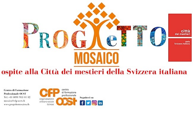 Progetto Mosaico: Ospite alla Città dei mestieri della Svizzera italiana